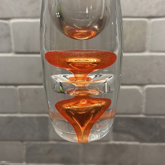 Vas Vitreum Swedish crystal vase, 11 3/4” - Picture 4 of 4